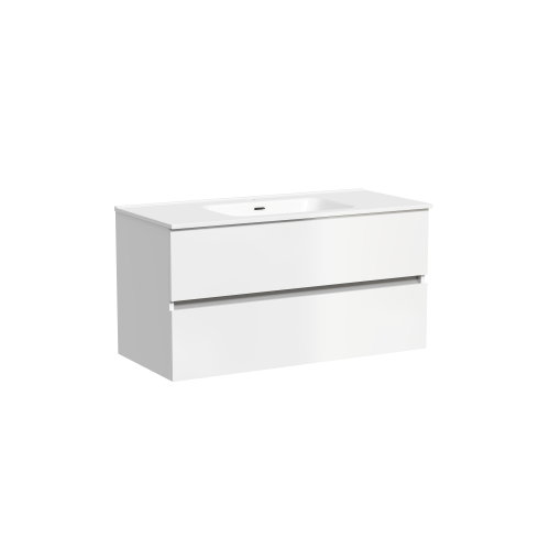 Тумба под раковину Sancos Urban UR100W 100х50 подвесная цвет белый